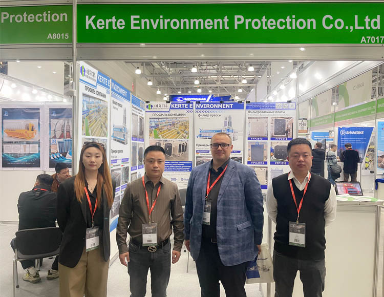Фильтр-пресс Kerte блистает на выставке Mining World Russia 2026.
